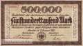 Reichsbahn Dresden - 500.000  Mark (#RB005_02a_F)