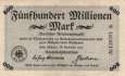 Reichsbahn Halle - 500 Million Mark (#RB010_04a_F)