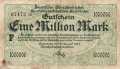 Reichsbahn Karlsruhe - 1 Million Mark (#RB012_01b_F)