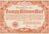 Reichsbahn Oppeln - 20 Millionen Mark (#RB019_06c_UNC)