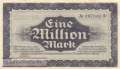 Sachsen - 1 Million Mark (#SAX19f_AU)
