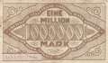 Sachsen - 1 Million Mark (#SAX30_F)