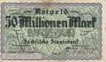 Sachsen - 50 Million Mark (#SAX33_F)