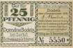 Badetz - 25  Pfennig (#SS0059_1-1-1_UNC)