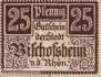 Bischofsheim - 25  Pfennig (#SS0107_1-2_XF)