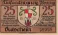 Derenburg - 25  Pfennig (#SS0263_1-2_UNC)