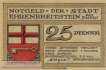 Ehrenbreitstein - 25  Pfennig (#SS0311_1-1-1_UNC)