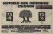 Esingen - 75  Pfennig (#SS0353_1-3-2_UNC)