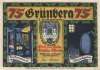 Grünberg (Schlesien) - 75  Pfennig (#SS0489_2b-4_UNC)
