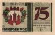 Harzgerode - 75  Pfennig (#SS0582_4-3_UNC)