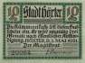 Höxter - 10  Pfennig (#SS0618_1-1_UNC)