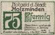 Holzminden - 75  Pfennig (#SS0625_1-3_UNC)
