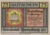 Horneburg - 75  Pfennig (#SS0630_1-3_AU)