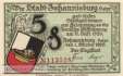 Johannisburg - 5  Pfennig (#SS0662_2a-1_UNC)