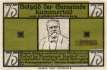 Kummerfeld - 75  Pfennig (#SS0749_2a-3-2_UNC)