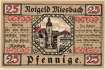 Miesbach - 25  Pfennig (#SS0888_2_UNC)
