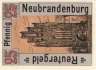 Neubrandenburg - 25  Pfennig (#SS0935_1-2_UNC)
