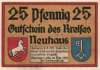 Neuhaus a. Oste - 25  Pfennig (#SS0947_1-2_UNC)