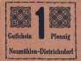 Neumühlen-Dietrichsdorf - 1  Pfennig (#SS0953_1a-1_UNC)
