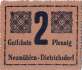 Neumühlen-Dietrichsdorf - 2  Pfennig (#SS0953_1b-2_UNC)