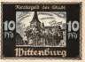 Wittenburg - 10  Pfennig (#SS1445_1-1_UNC)