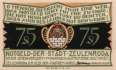 Zeulenroda - 75  Pfennig (#SS1470_2-2-2_UNC)