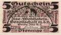 Grube Ilse - 5  Pfennig (#TVA2630_5-36_UNC)