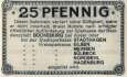 Bückeburg - 25  Pfennig (#VAB097_3a_UNC)