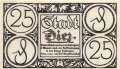 Diez - 25  Pfennig (#VAD015_6b_UNC)