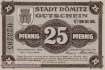 Dömitz - 25  Pfennig (#VAD024_1b_UNC)