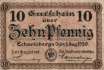 Eckartsberga - 10  Pfennig (#VAE005_2a_VF)