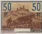 Eisenach - 50  Pfennig - unfinished (#VAE010_3P-2_UNC)