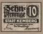 Kemberg - 10  Pfennig (#VAK019_1bD_UNC)