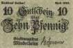 Mindelheim - 10  Pfennig (#VAM040_5b_UNC)