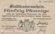 Mühlhausen im Elsass - 50  Pfennig (#VAM051_1_XF)