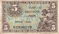 Germany - 5  Deutsche Mark (#WBZ-04a_F)