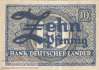 Deutschland - 10  Pfennig (#WBZ-12b_VF)