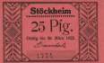 Stöckheim - 25  Pfennig (#XNS015d_UNC)