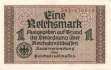 Deutschland - 1  Reichsmark (#ZWK-002a_AU)