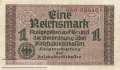 Deutschland - 1  Reichsmark (#ZWK-002b_VF)