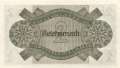 Germany - 2  Reichsmark (#ZWK-003a_UNC)