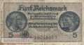 Deutschland - 5  Reichsmark (#ZWK-004b_VG)