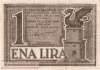 German occupation of Ljubljana - 1  Lira (#ZWK-076_AU)