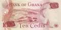 Ghana - 10  Cedis (#016f_UNC)