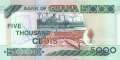Ghana - 5.000  Cedis (#034j_UNC)