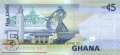 Ghana - 5  Cedis (#038f_UNC)