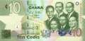 Ghana - 10  Cedis (#039a_UNC)