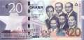 Ghana - 20  Cedis (#040f_UNC)