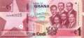 Ghana - 1  Cedi (#045a_UNC)