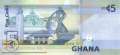 Ghana - 5  Cedis (#046a_UNC)